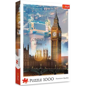 Amanecer en Londres: Rompecabezas 1000 Piezas Trefl