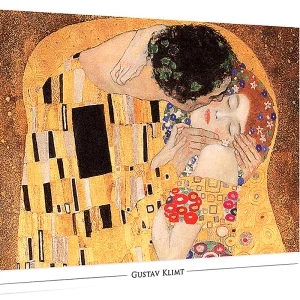 Klimt - El Beso: Rompecabezas 1000 Piezas Trefl