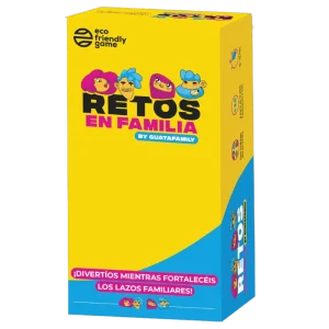Retos en Familia Juego de Mesa en Español. Marca Asmodee